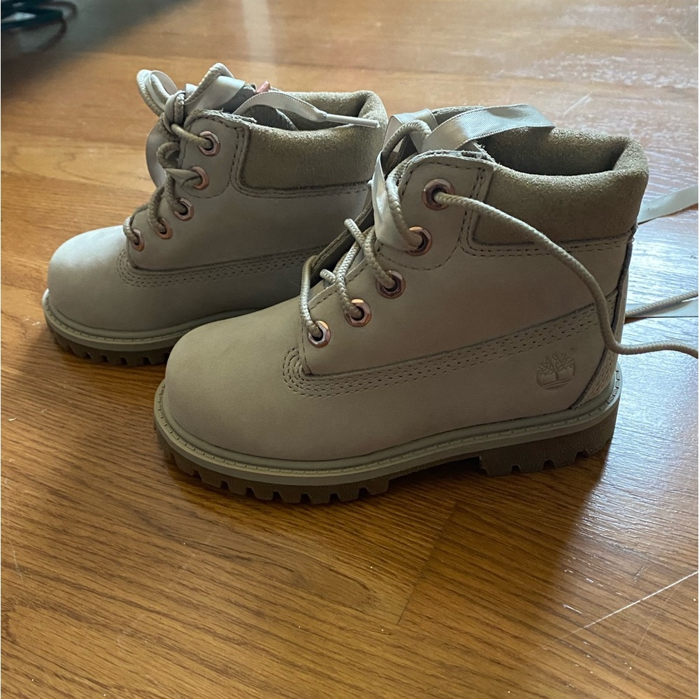 Toddler Tan Timberland Boots Never Worn